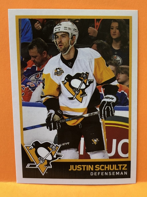 2017 PANINI #185- Justin Schultz - NHL Hockey Stickers
