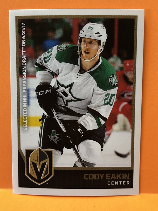 2017 PANINI #424- Cody Eakin - NHL Hockey Stickers